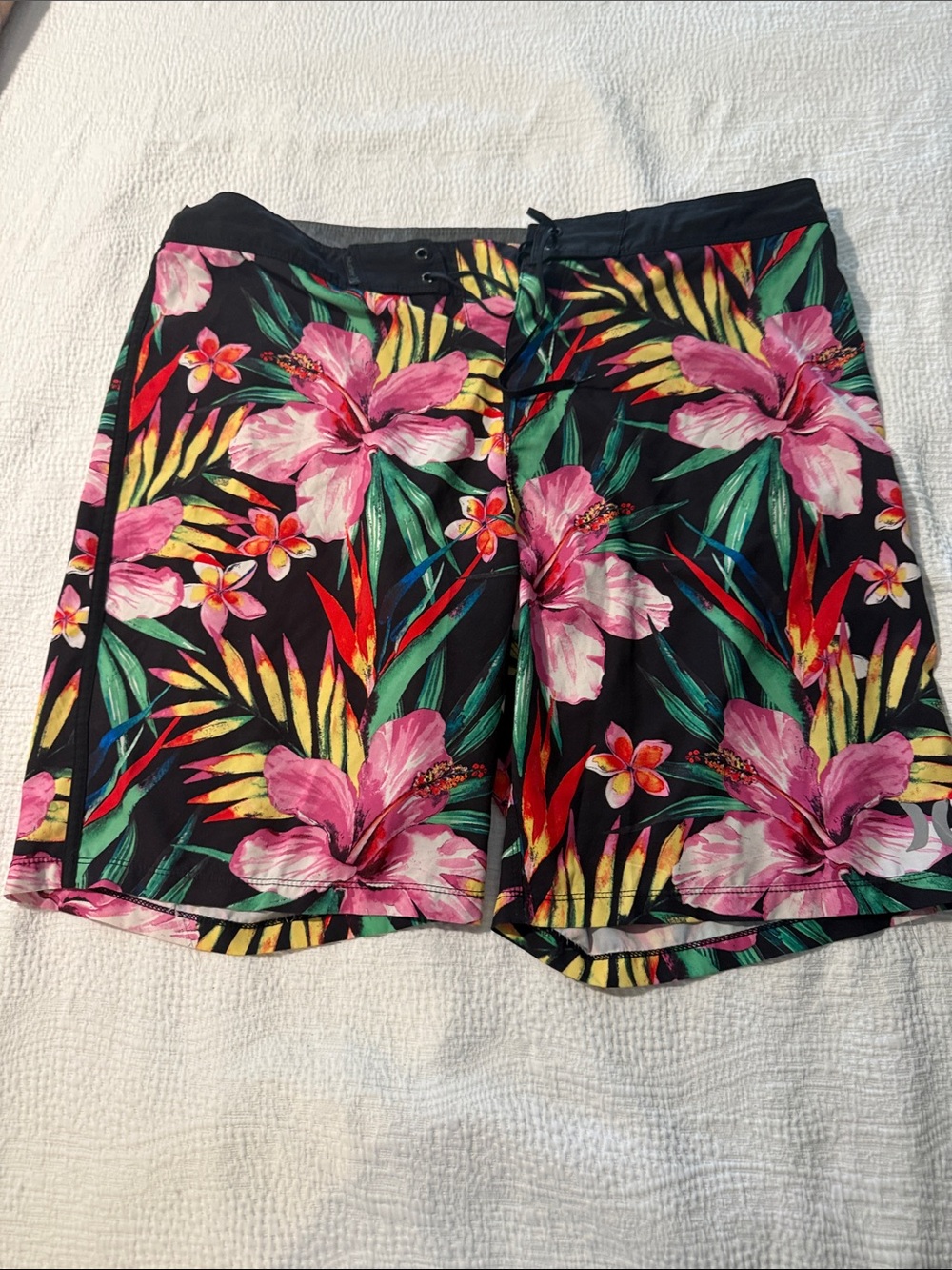 Hawaiian Hurley board shorts